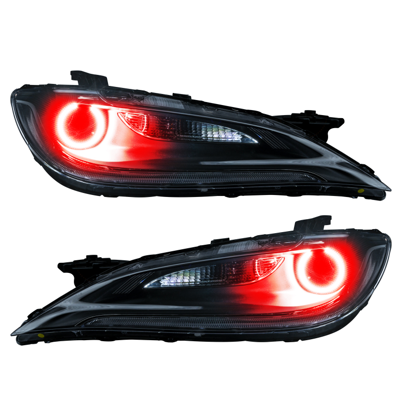 Chrysler 300 Headlight Halo Kit - ORACLE Lighting - LED Halo - Red - `15-`17